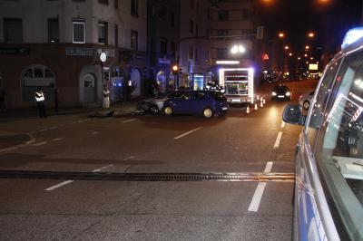 Verkehrsunfall in Pforzheim-Nordstadt